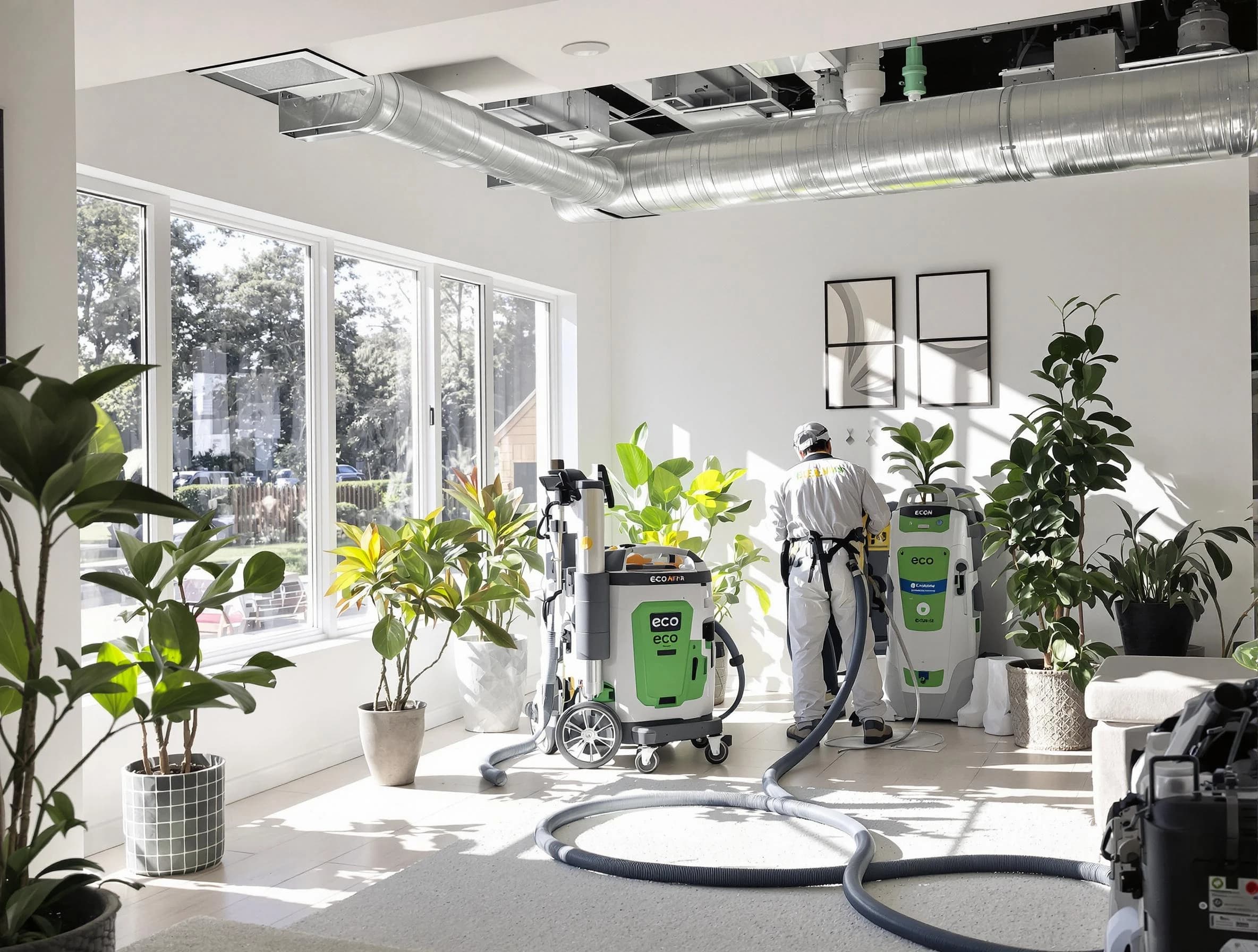 Environmentally-friendly duct cleaning by West Covina Air Duct Cleaning in West Covina