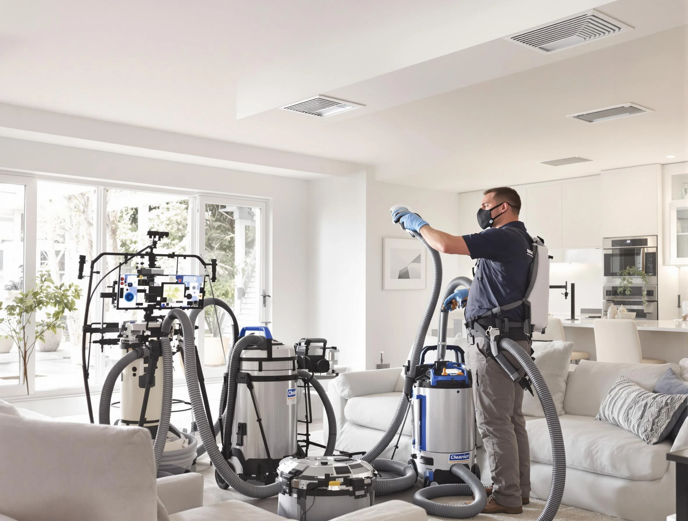 Professional AC duct cleaning by West Covina Air Duct Cleaning in West Covina