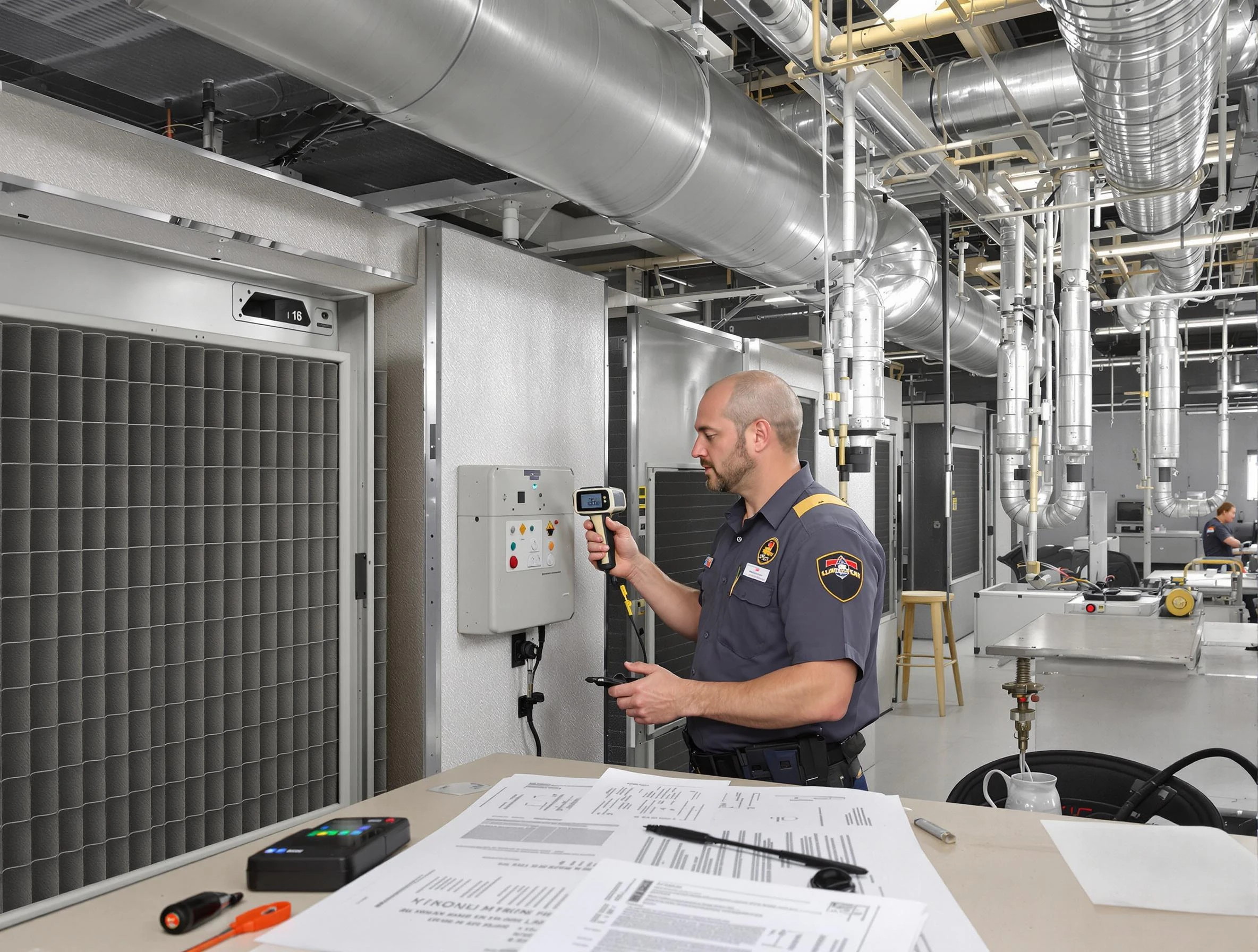 Professional filter system inspection by West Covina Air Duct Cleaning in West Covina